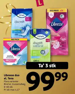 Løvbjerg Libresse duo el. Tena tilbud