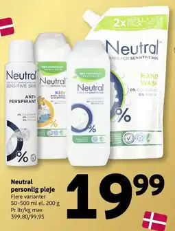 Løvbjerg Neutral personlig pleje tilbud