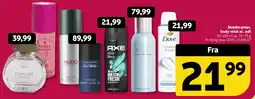 Løvbjerg Deodoranter, body mist el. edt tilbud