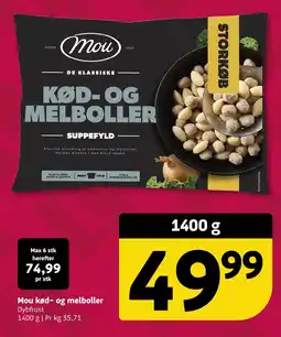 Løvbjerg Mou kød- og melboller tilbud