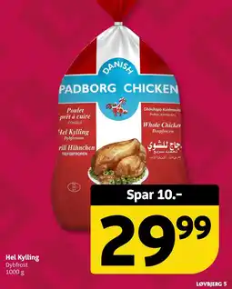 Løvbjerg Padborg Chicken Hel Kylling tilbud
