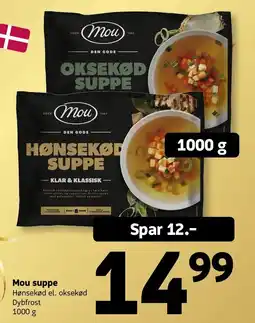Løvbjerg Mou suppe Hønsekød el. oksekød tilbud