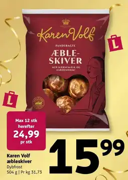 Løvbjerg Karen Volf æble-skiver tilbud