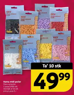 Løvbjerg Hama midi perler tilbud