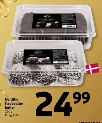 Løvbjerg Nordthy flødeboller bøfler tilbud