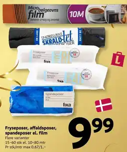 Løvbjerg fixa fryseposer affaldspose spandepose tilbud