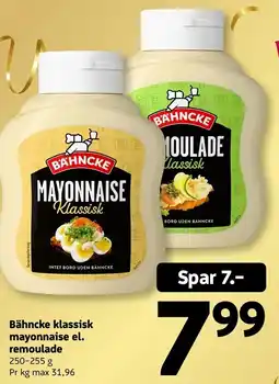 Løvbjerg Bähncke mayonnaise el. remoulade tilbud