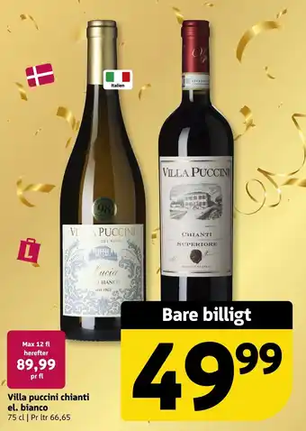 Løvbjerg Villa puccini chianti el. bianco tilbud