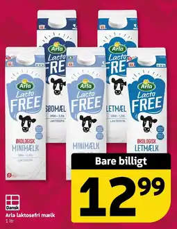 Løvbjerg Arla laktosefri mælk tilbud