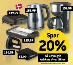Løvbjerg udvalgte køkken el-artikler tilbud