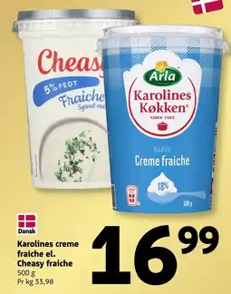 Løvbjerg Karolines Køkken creme fraiche tilbud