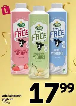 Løvbjerg Arla laktosefri yoghurt tilbud