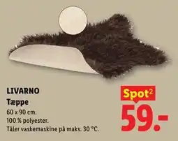 Lidl LIVARNO Tæppe tilbud