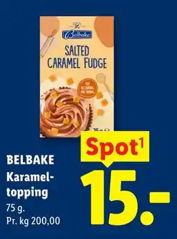 Lidl BELBAKE Karameltopping tilbud