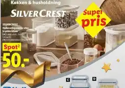 Lidl SILVERCREST Opbevaringsbøtter eller krydderidåser tilbud