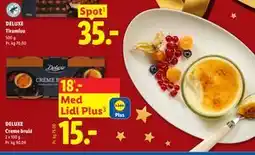 Lidl DELUXE Creme brulé tilbud