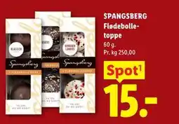 Lidl SPANGSBERG Flødebolletoppe tilbud
