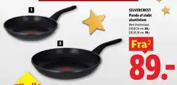 Lidl SILVERCREST Pande af støbt aluminium tilbud
