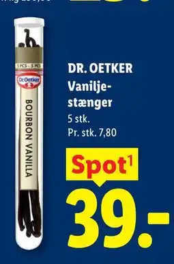 Lidl DR. OETKER Vaniljestænger tilbud