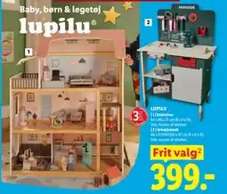 Lidl LUPILU Dukkehus tilbud