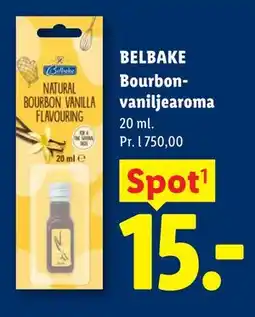 Lidl BELBAKE Bourbonvaniljearoma tilbud