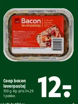 Coop 365 Coop bacon leverpostej tilbud