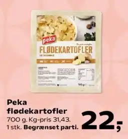 SuperBrugsen Peka flødekartofler tilbud