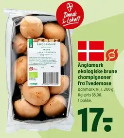 Coop 365 Änglamark økologiske brune champignoner tilbud
