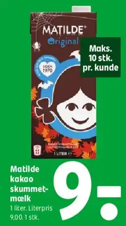 Coop 365 Matilde kakao skummetmælk tilbud