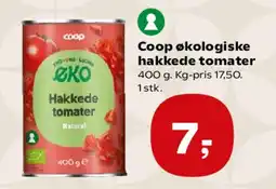 SuperBrugsen Coop økologiske hakkede tomater tilbud