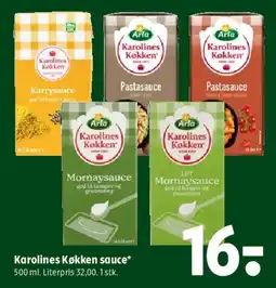 Coop 365 Karolines Køkken sauce tilbud