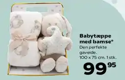 SuperBrugsen Babyteppe med bamse tilbud