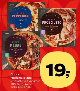 Coop italiana pizza
