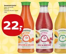 SuperBrugsen Innocent juice tilbud