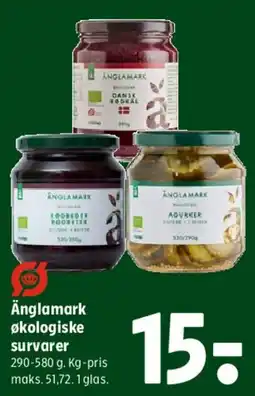 Coop 365 Änglamark økologiske survarer tilbud