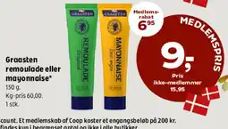 Coop 365 Graasten remoulade eller mayonnaise tilbud