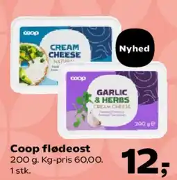SuperBrugsen Coop flødeost tilbud
