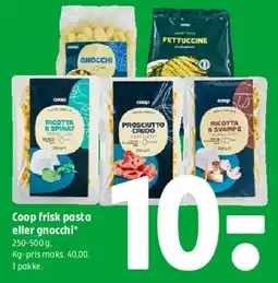 Coop 365 Coop frisk pasta eller gnocchi tilbud
