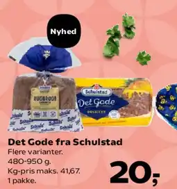 SuperBrugsen Det Gode fra Schulstad tilbud