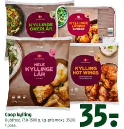 Coop 365 Coop kylling tilbud