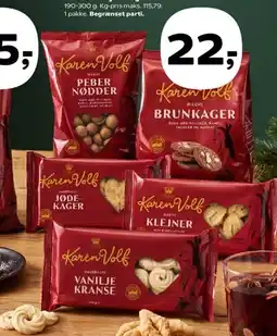 SuperBrugsen Karen Volf julekager tilbud