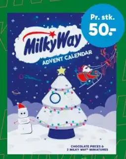 Bilka Milky Way adventskalender tilbud