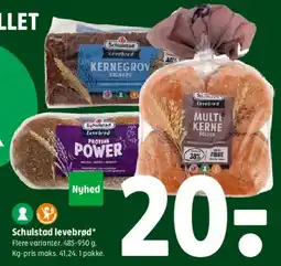 Coop 365 Schulstad levebrød tilbud