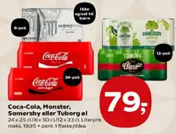SuperBrugsen Coca-Cola / Monster multipak tilbud