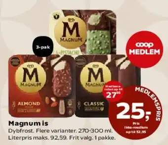 SuperBrugsen Magnum is tilbud