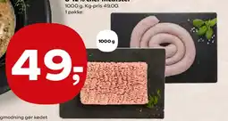 SuperBrugsen Hakket kød og medisterpølse tilbud