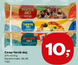SuperBrugsen Coop fersk dej tilbud