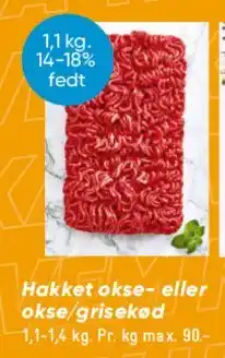Bilka Hakket oksekød (mindre pakke) tilbud