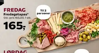 SuperBrugsen Fredagstapas tilbud