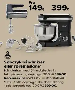 SuperBrugsen Sobczyk håndmixer eller røremaskine tilbud